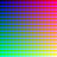 [all 12-bit RRRRGGGGBBBB colour pixels in a square]